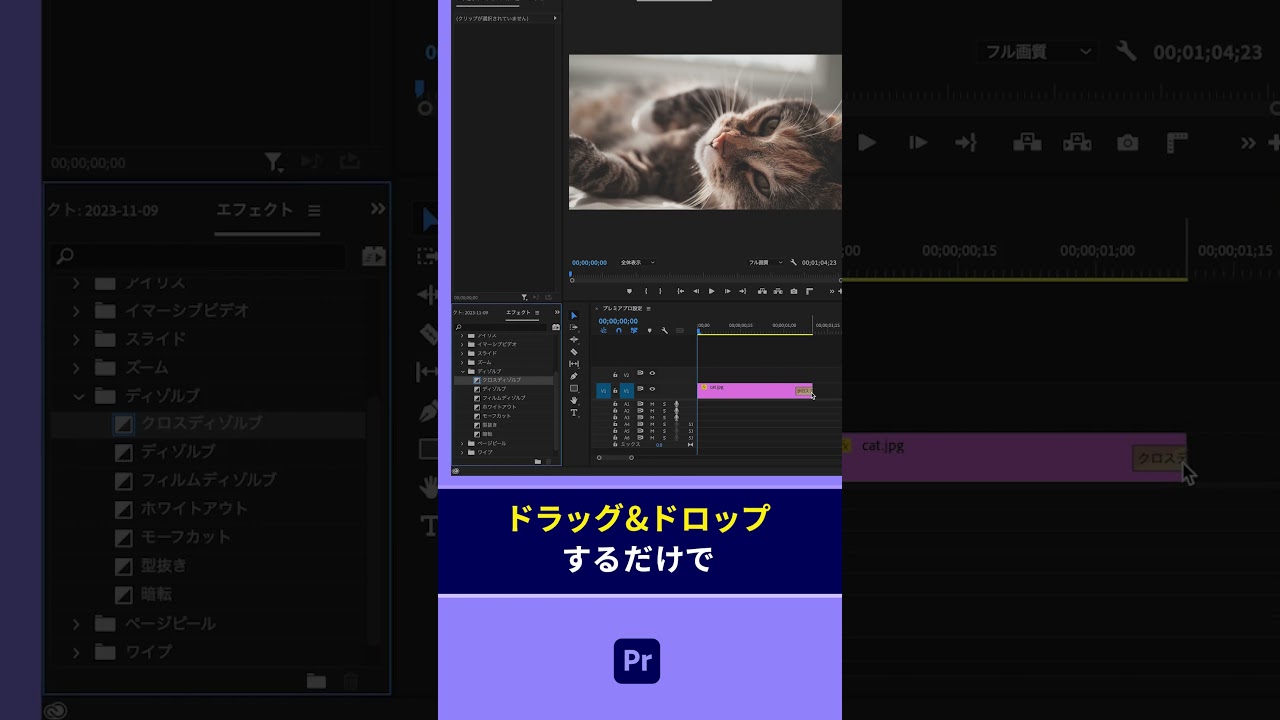 動画編集がラクになる時短設定【Premiere Pro/プレミアプロ】