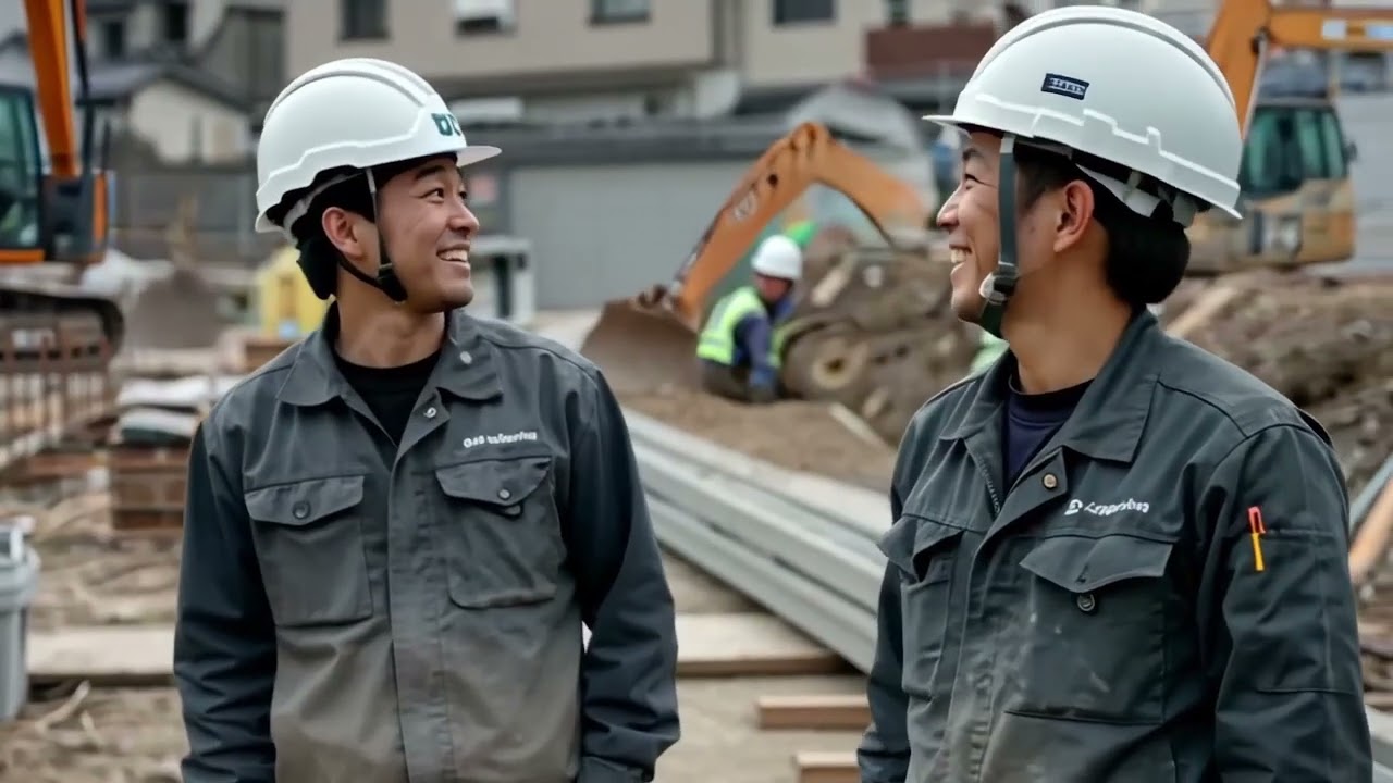 【完全AI制作】建設会社 採用・企業紹介CM｜出演者・景色・機械・ナレーションまですべてAIで表現｜created by aicrew