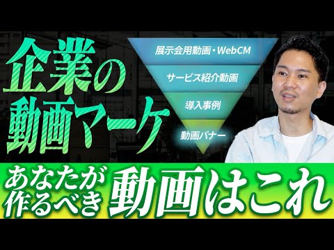 【動画を使いたい企業様へ】動画を使ったマーケティング手法を完全網羅して解説します