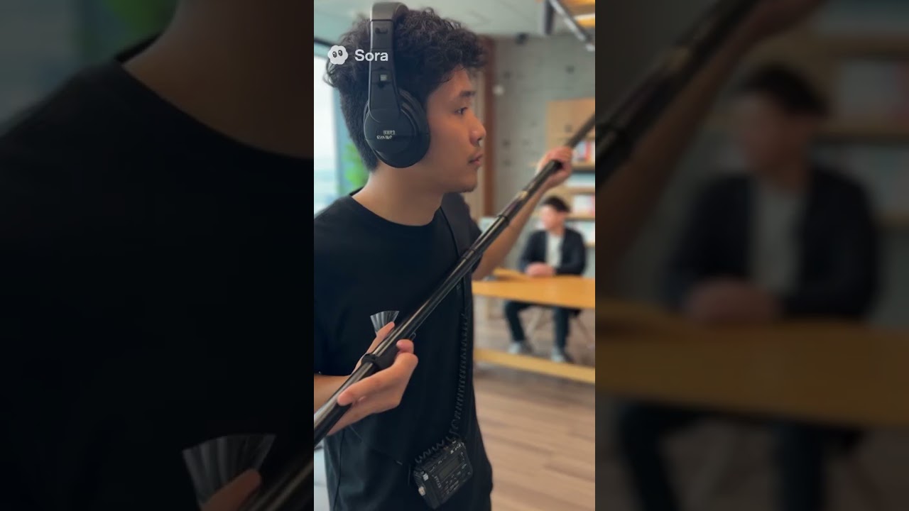 OpenAI【Sora2】テスト動画 #インタビュー #企業紹介 #採用動画 #絵コンテ #インタビュアー
