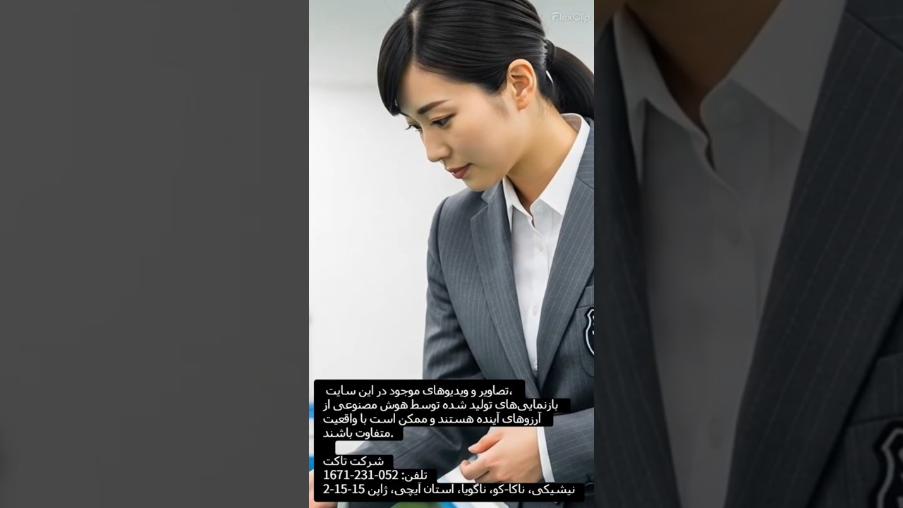 AI generated videos 220 ペルシャ語 #cram #software #採用ムービー