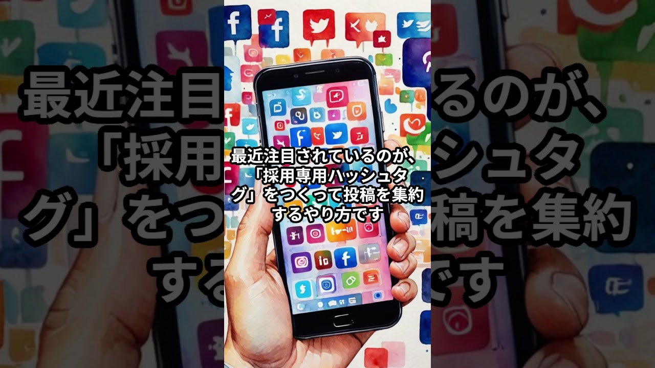 採用戦略 SNS活用 効果的な求人動画の構成と企画アイデア #Shorts