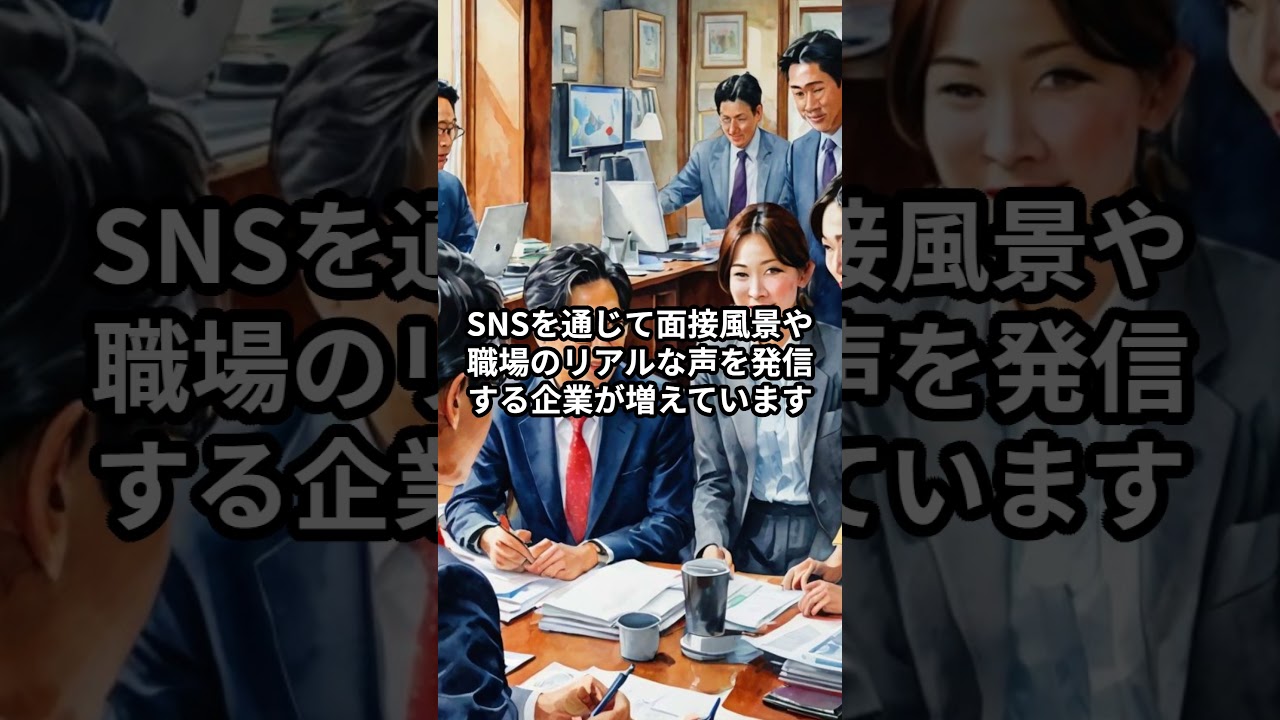 採用戦略 SNS活用 採用動画で魅せる職場のリアル #Shorts