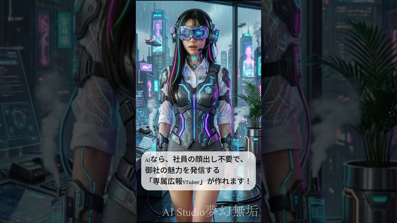 【採用担当必見】顔出し不要！AI社員が広報を代行します #shorts