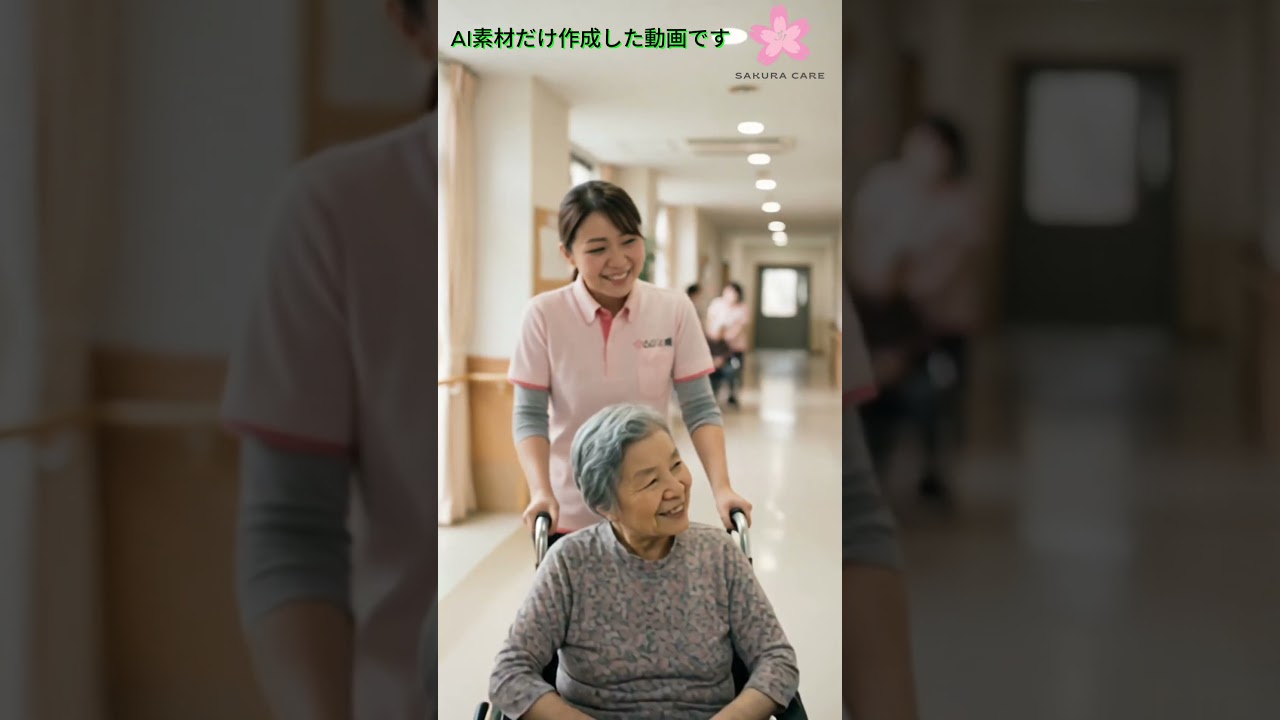 サンプル動画 介護業界  #採用ムービー #介護 #転職 #ショート動画