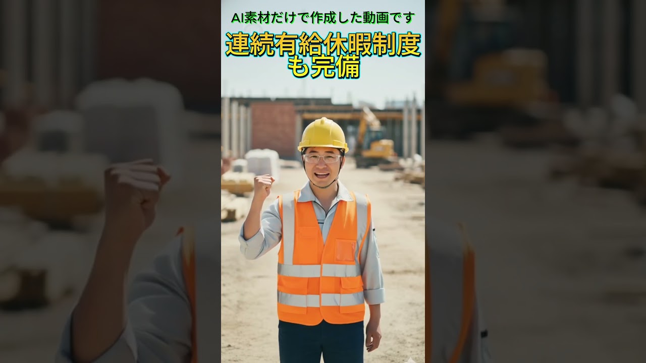 AI採用動画　建設業 #採用ムービー #ai活用 #建設業 #ショート動画