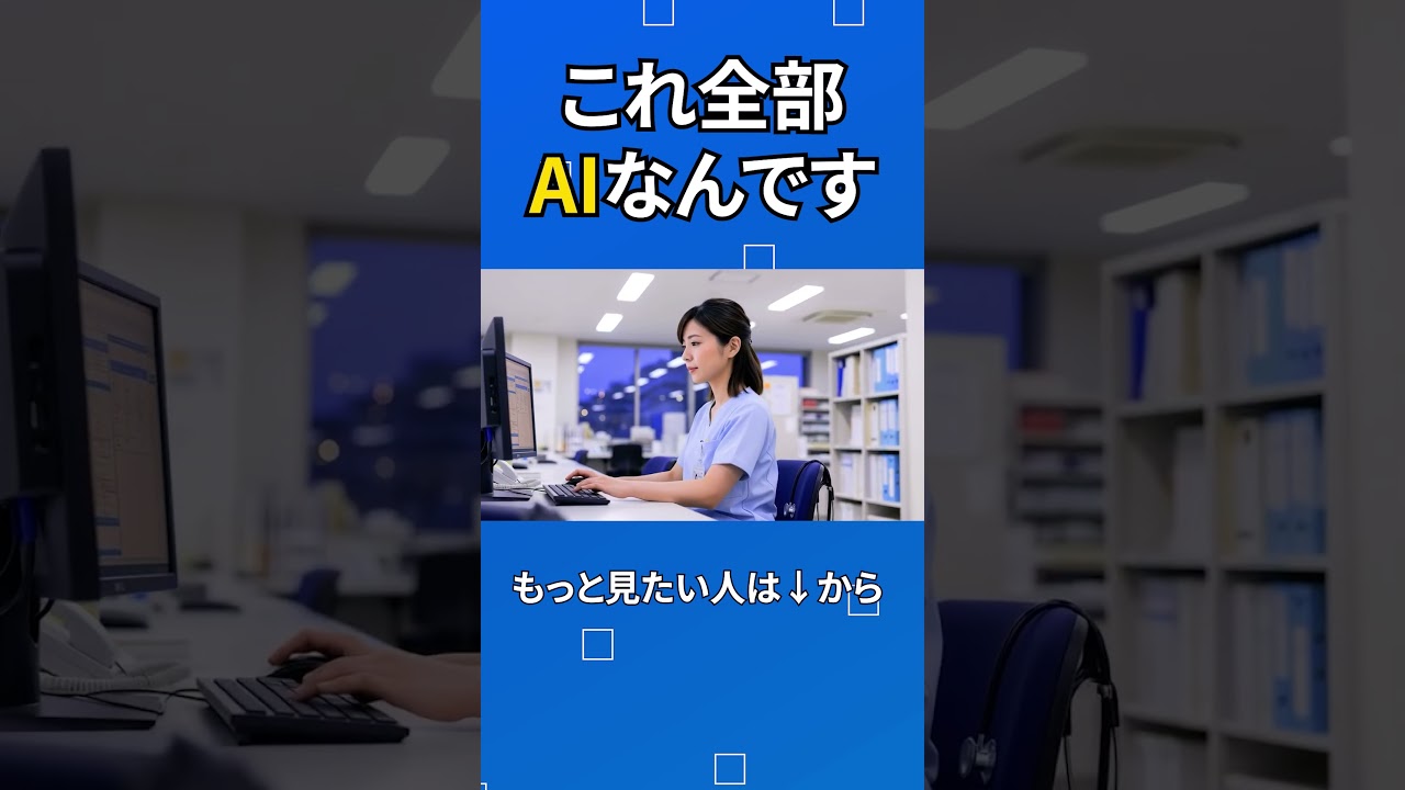 映像会社がAIで病院PR動画を作ってみた結果．．． #shorts