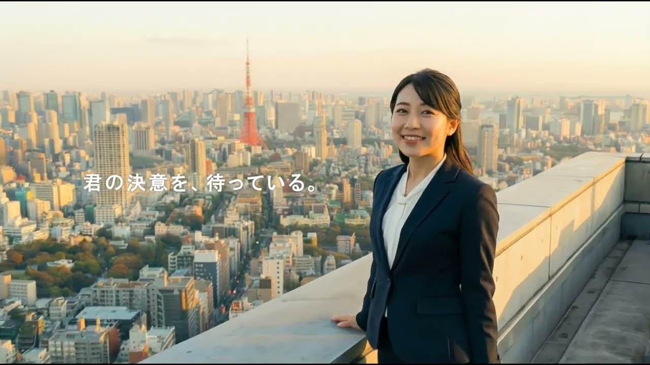 【採用動画】君の挑戦を待っている。