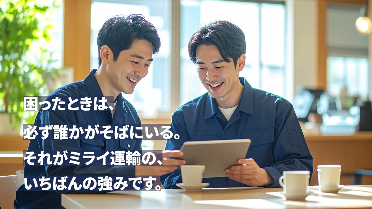 【採用動画】ミライ運輸株式会社｜未経験歓迎・物流スタッフ募集