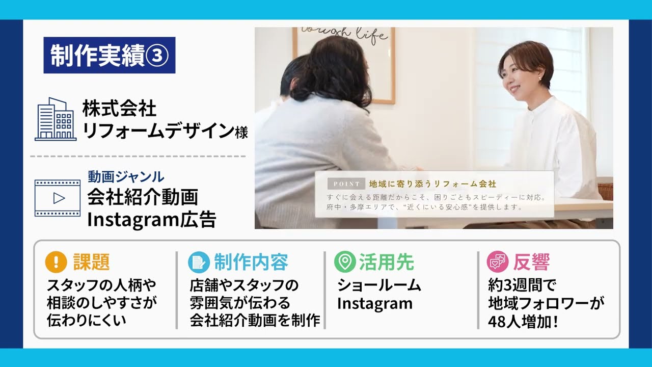 【制作実績】企業向け映像制作ショーリール｜採用・会社紹介・SNS動画｜トラストスタジオ
