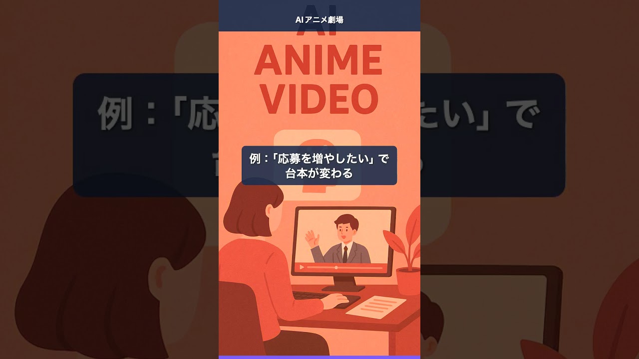 AIアニメ動画制作は、目的をひと言で言えるようにしてから頼むと失敗しません