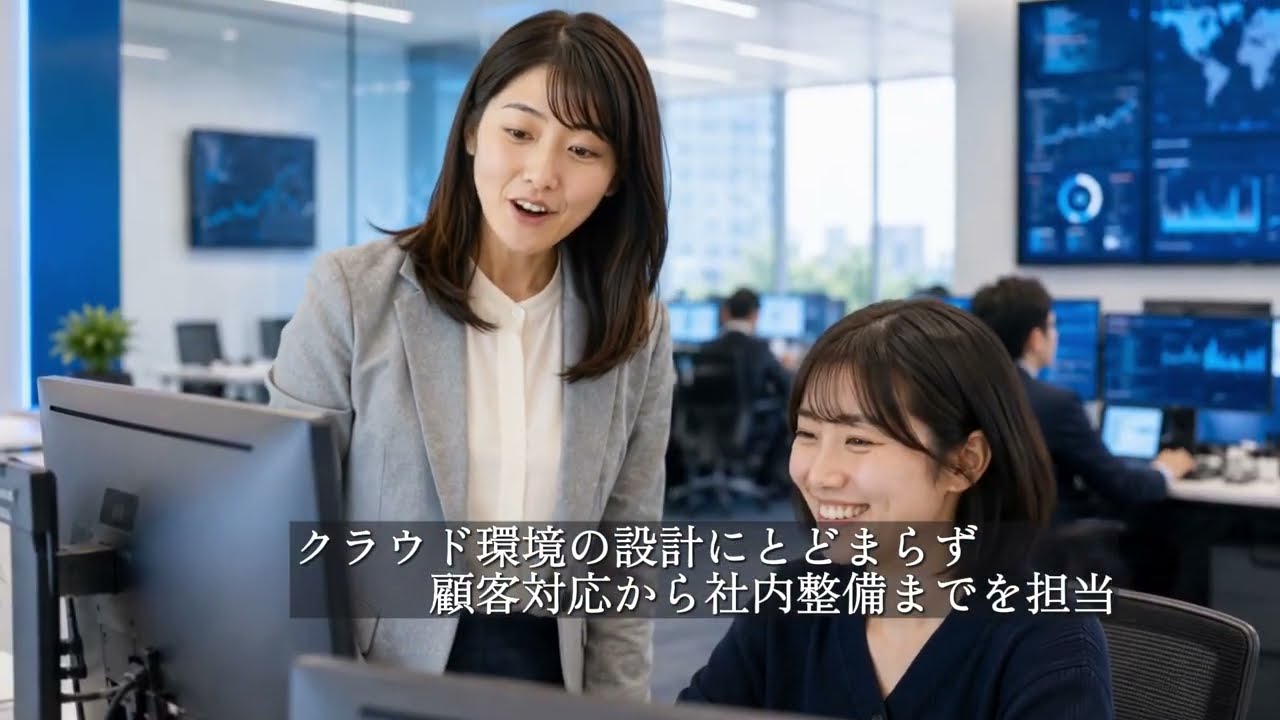 【AI映像制作実績】採用インタビュー動画｜冒頭30秒・カリキュラム演習作品