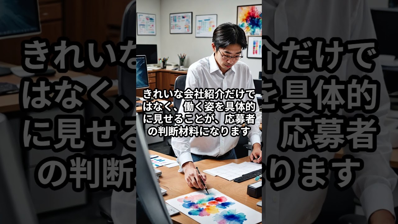 採用コンサルタント SNS活用 採用動画の成果を伸ばす改善ポイント #Shorts