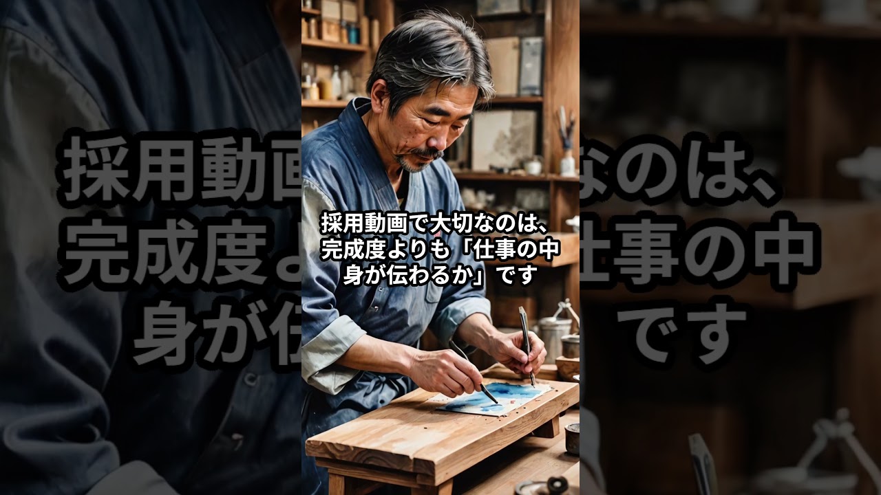 採用コンサルタント SNS活用 採用動画の成果を左右する冒頭設計 #Shorts