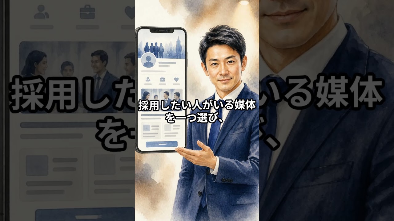 採用コンサルタント SNS活用 採用動画で成果を出す改善サイクル #Shorts