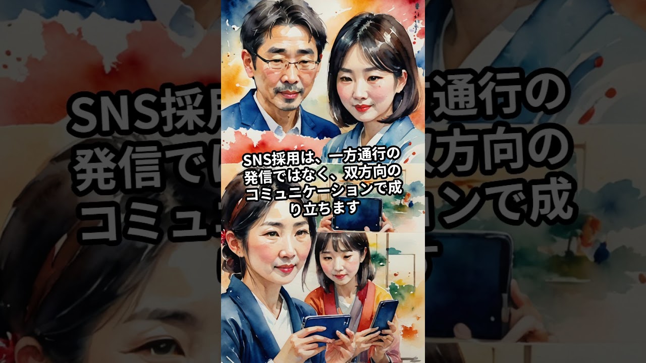 採用コンサルタント SNS活用 採用動画の成果を伸ばす改善ポイント #Shorts